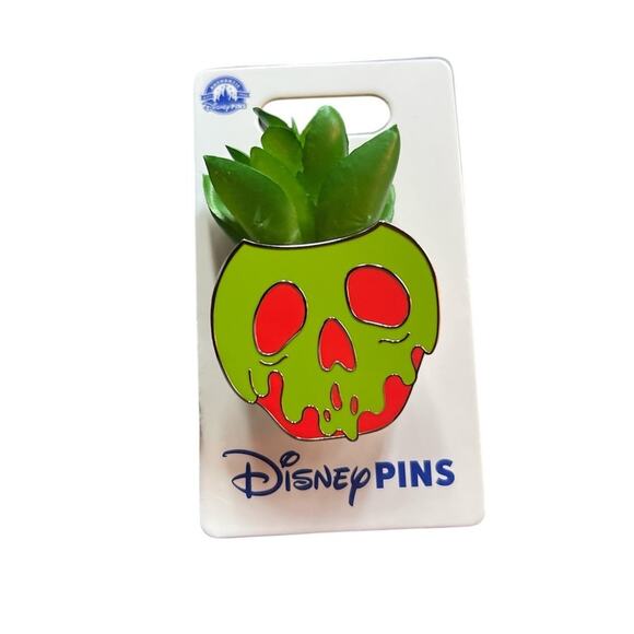 Disney Parks Succulent Planter Pins - Groot Chip Lamp Vase Apple 5 pin set - Picture 6 of 6